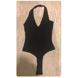 Boutique Black Spandex Bodysuit